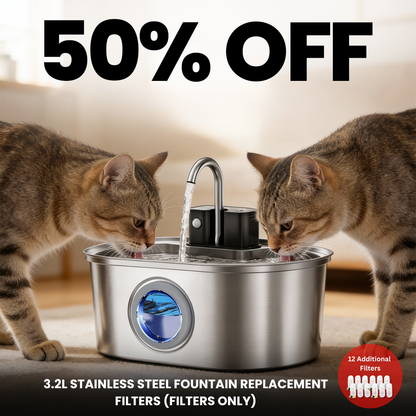 KittySpring Wireless Fountain: 3.2L