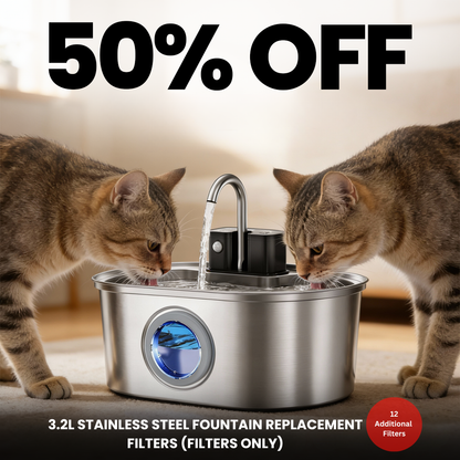 KittySpring Wireless Fountain: 3.2L