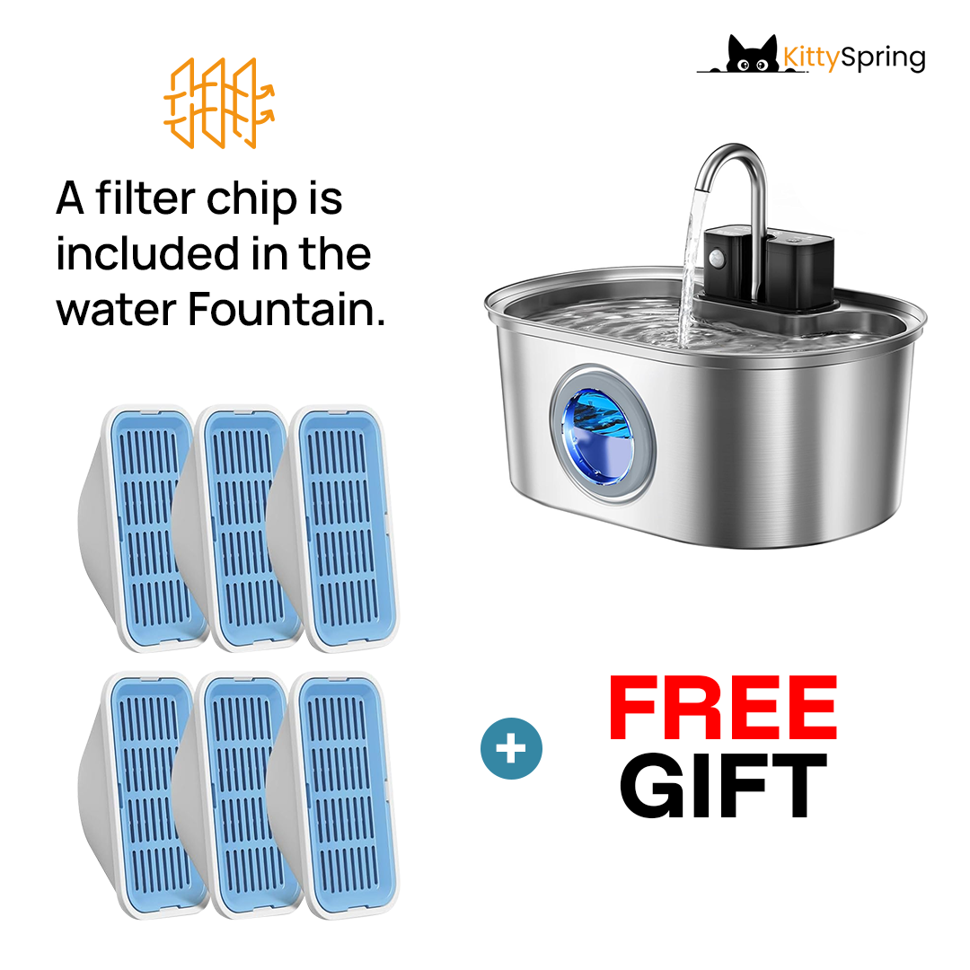 KittySpring Wireless Fountain: 3.2L