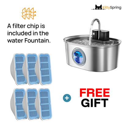 KittySpring Wireless Fountain: 3.2L